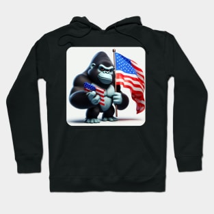 Grumpy Gorilla #8 Hoodie